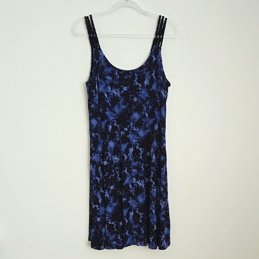 Blue Tie Dye Dress Size XL
